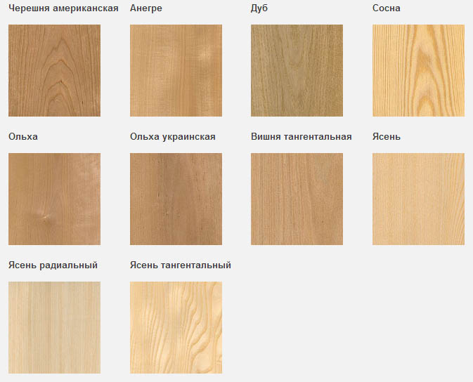 Натуральный шпон